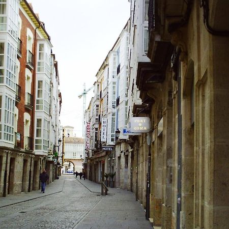 Atico En El Centro De La Ciudad Apartman Burgo Kültér fotó